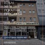 Lokal  në shitje, 100m2,  afër Hellga Company, Tetovë