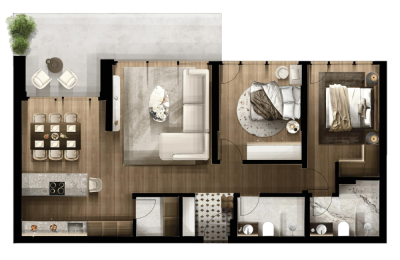 FOLEJA LIVING, Banesë ne shitje, Objekti  3D-A10 138.52 m2