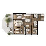 FOLEJA LIVING, Banesë ne shitje, Objekti  3D-A13 182.25 m2