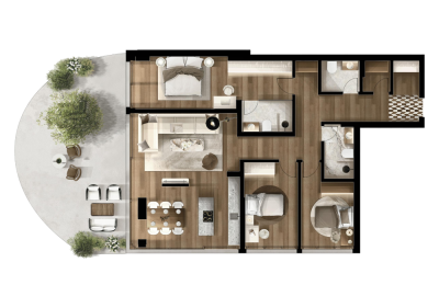 FOLEJA LIVING, Banesë ne shitje, Objekti  3D-A13 182.25 m2