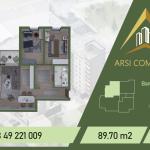 ARSI COMPANY Banese ne shitje, A-23, 89.70m2