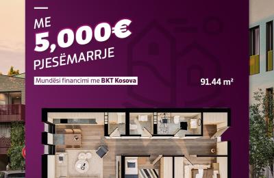 Fshati Gjelbër, Moglicë, Banese 2+1, 91.44m²