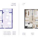 Banesa 5, Hyrja E, Kati 1-10, 87.9m2