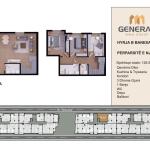 Banesa në Shitje –Objekti III, HYRJA B- BANESA B-01  | General Immo Group