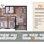 Banesa në Shitje –Objekti III, HYRJA B- BANESA B-02  | General Immo Group