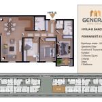 Banesa në Shitje –Objekti III, HYRJA B- BANESA B-05  | General Immo Group