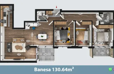 OBJEKTI D 1  - 3 DHOMA