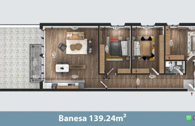 OBJEKTI D 1  - 3 DHOMA