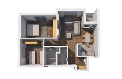 BANESE ME 82.7  m² NE OBJEKIN 4   "ART CONSTRUCTION"