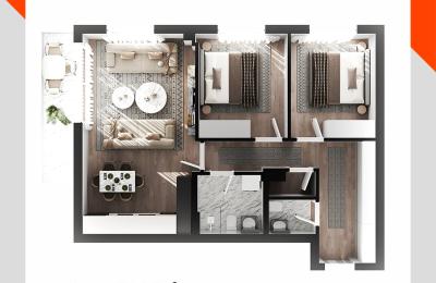 GRAND VIEW, VUSHTRRI Banesë ne shitje 83.47m2 Bll-A