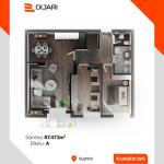 GRAND VIEW, VUSHTRRI Banesë ne shitje 87.47m2 Bll-A