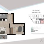 Banesa në shitje ne Lipjan, Llamella G1, B5, 61.4m2