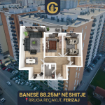Banesë 88.25m² në SHITJE, Ferizaj