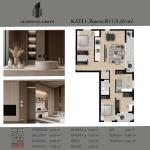 KOMPLEKSI GËSHTENJA BANESA B1, 151.66 m2