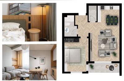 KOMPLEKSI GËSHTENJA BANESA B2, 68.87 m2