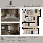 KOMPLEKSI GËSHTENJA BANESA B4, 120.63 m2