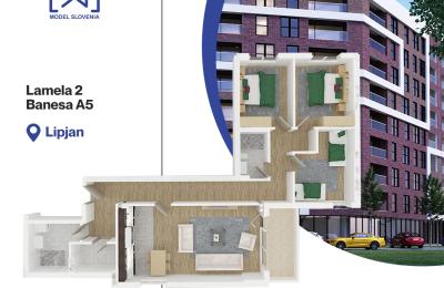 Banesë në shitje, Lamela 2, B5 , 126.10 m2