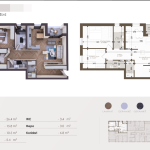 Banesë në shitje në Kompleksin HAB 18, Objekti 1, B03, 97.6m2