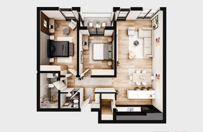 PRISHTINA PREMIUM, Objekti 9 Tip C, kati 2-5-6-8, 110.2m2