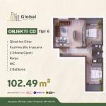 KOMPLEKSI URTINA, OBJEKTI CD Tip 6,  102.49m2