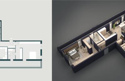 Penthause në shitje, JAKOVA HOUSING Gjakovë, Objekti-1,  Ap-07, 218.22m2