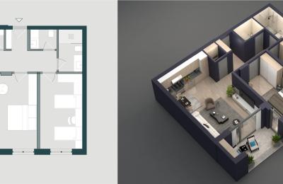 Apartment në shitje, JAKOVA HOUSING Gjakovë, Objekti-3,  Ap-03, 98.43m2