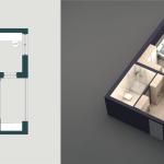 Apartment në shitje, JAKOVA HOUSING Gjakovë, Objekti-4,  Ap-03, 72.24m2