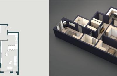 Banese ne shitje, 144.93m2  JAKOVA HOUSING Gjakovë, Objekti 6 Ap.01