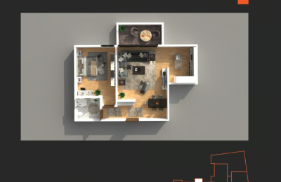 Banesë në shitje Objekti  D1, 54 m2