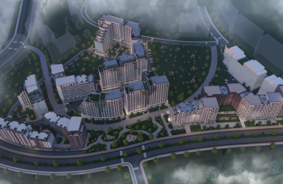 Park Residence Prishtina Objekti 13 Tip 1, 91.40 m2 kati 1-4