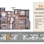 Penthouse në Shitje – HYRJA C BANESA PH-C-04 Objekti III | General Immo Group