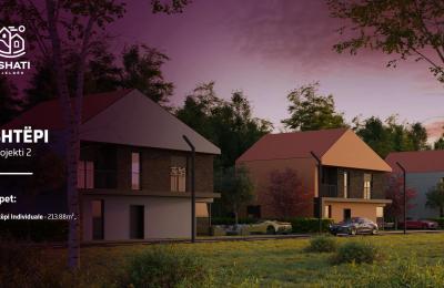 Fshati Gjelbër, Moglicë Projekti 2 – 10 Shtëpi, 214m²