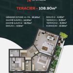 HIT IMPERIAL, TERACIER , 2+2,  108.90m2