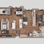 Park Residence Prishtina Objekti 9 Tip 1, 92.40m2 kati 9