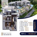 SUNRISE Banesë në qendër ULQIN Tip 1, Ob C, 70.03m2