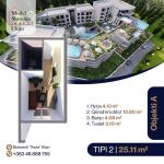 SUNRISE Banesë në qendër ULQIN Tip 2, Ob A, 23.11m2