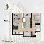 KOMPLEKSI GËSHTENJA BANESA TIP 4, 95.00 m2