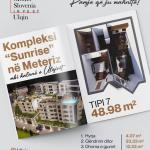 SUNRISE Banesë në qendër ULQIN Tip 7  Ob B  48.98m2