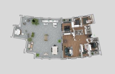 Park Residence Prishtina Objekti 4 Tip 5, 198.8 + 214.7m2 kati 11