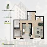 KOMPLEKSI GËSHTENJA BANESA TIP 11, 97.13  m2