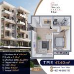 Bulevardi Teuta Banesë Tipi E | 47.40m2
