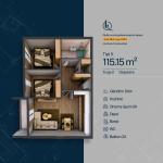 TROJA 2, Banesë T5, Objekti 6, 115.15 m2