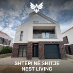 Shitet shtëpi 2-katëshe, 250m² në truall 3 ari – afër Lagjes Qendresa Home.