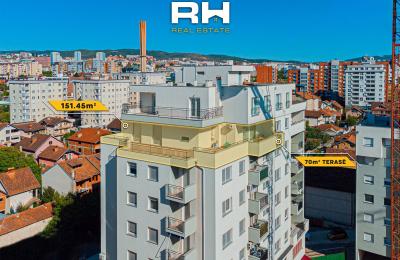 Penthouse 151.45m² + 70m² në SHITJE në Emshir