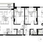 BANESE ME 105.5  m² NE OBJEKIN 4   "ART CONSTRUCTION"
