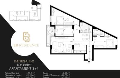Ringa (Banesa 126.88 m² te EB-Residence)07/25