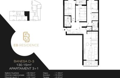 Ringa (Banesa me 130.15 m² te EB-Residence)04/25