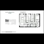 Shitet Banesa 4 dhomshe 100.95m2 kati 3 Fush Kosov