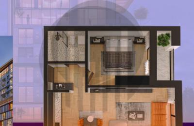 Banesë me 1 dhomë gjumi në shitje në lagjen Prishtina e Re – RRUGA (-A)