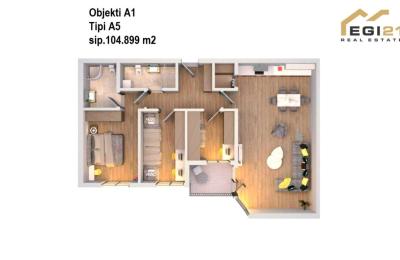 Banesë në SHITJE , 104.899m² Fushë Kosovë